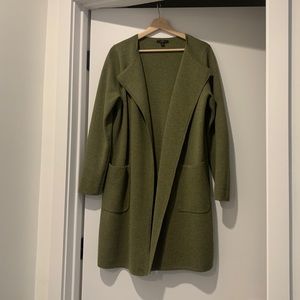 JCrew Juliette Collarless Sweater Blazer